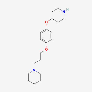 molecular formula C19H30N2O2 B10833761 Phenoxypiperidine derivative 2 