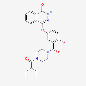 molecular formula C25H27FN4O4 B10833819 Phthalazine ketone derivative 2 