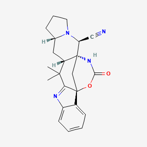 molecular formula C22H24N4O2 B10833837 Aspeverin 