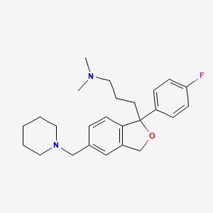 molecular formula C25H33FN2O B10833843 Piperidine derivative 1 