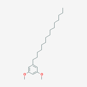 molecular formula C23H40O2 B108340 1,3-Dimethoxy-5-pentadecylbenzene CAS No. 23032-48-6