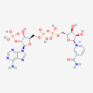 molecular formula C15H16O B108344 NADP nicotinamide-adenine-dinucleotide phosphate CAS No. 108125-13-9