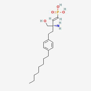 molecular formula C20H34NO4P B10834946 (S)-Fingolimod Vinylphosphonate 