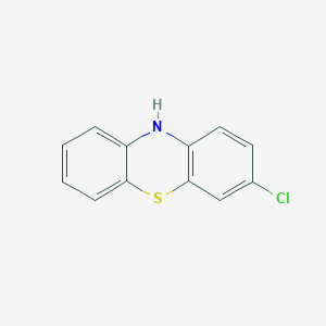 molecular formula C12H8ClNS B108352 3-Chloro-10H-phenothiazine CAS No. 1207-99-4