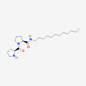 molecular formula C22H41N3O2 B10835669 Proline amide derivative 1 