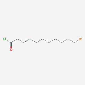 molecular formula C11H20BrClO B108357 11-Bromoundecanoyl chloride CAS No. 15949-84-5