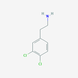 molecular formula C8H9Cl2N B108359 3,4-Dichlorophenethylamine CAS No. 21581-45-3