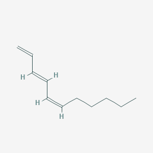 molecular formula C11H18 B010836 (3E,5Z)-十一-1,3,5-三烯 CAS No. 19883-27-3