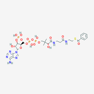 molecular formula C28H40N7O17P3S B108360 benzoyl-CoA CAS No. 6756-74-7