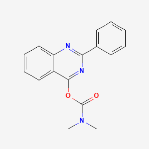 molecular formula C17H15N3O2 B10836117 Quinazoline derivative 2 