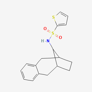 molecular formula C17H19NO2S2 B10836307 Sulfonamide derivative 15 