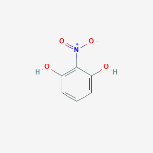 molecular formula C6H5NO4 B108372 2-Nitroresorcinol CAS No. 601-89-8