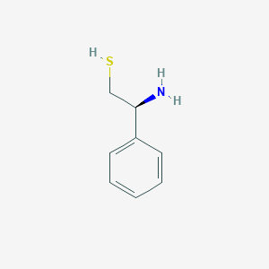 molecular formula C8H11NS B10837228 (S)-2-Amino-2-phenyl-ethanethiol 