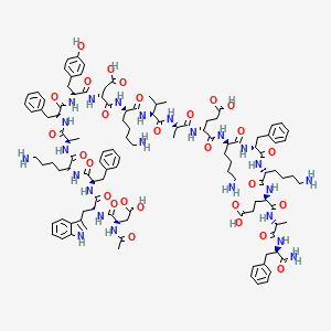 molecular formula C114H156N24O28 B10837356 App-018 CAS No. 452782-06-8