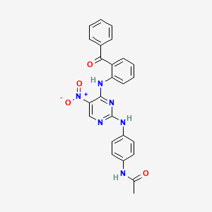 molecular formula C25H20N6O4 B10837500 DAP-81 