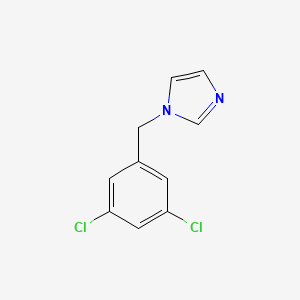 molecular formula C10H8Cl2N2 B10837663 1-(3,5-dichlorobenzyl)-1H-imidazole 
