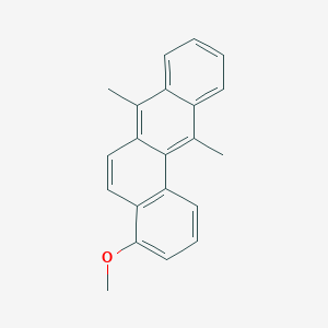 molecular formula C21H18O B108380 4-Methoxy-7,12-dimethylbenz(a)anthracene CAS No. 16277-49-9