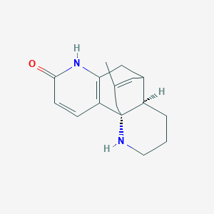 molecular formula C16H20N2O B10838073 (-)-Huperzine B 