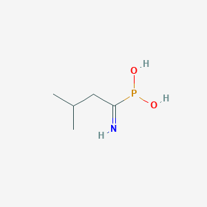 molecular formula C5H12NO2P B10838087 (1-Amino-3-methyl-butyl)-phosphinic acid 
