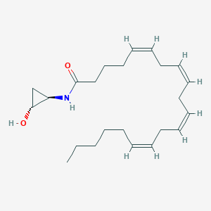 molecular formula C23H37NO2 B10838155 Cyclopropanolamide, 12a 