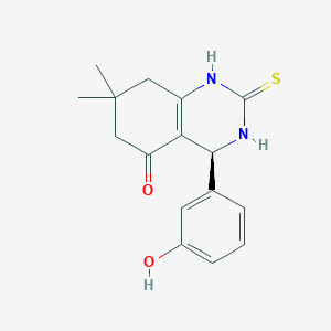 molecular formula C16H18N2O2S B10838774 (S)-dimethylenastron 