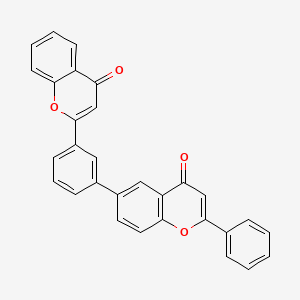 molecular formula C30H18O4 B10838928 [6,3''']Biflavone 
