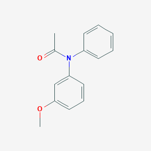 molecular formula C15H15NO2 B010839 N-(m-Methoxyphenyl)-N-phenylacetamide CAS No. 101651-37-0