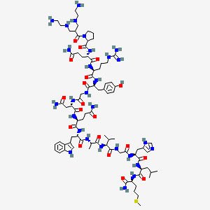 molecular formula C83H130N28O19S B10839057 [N40,Pro1,Tyr4]BB 