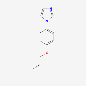 molecular formula C13H16N2O B10839466 1-(4-Butoxy-phenyl)-1H-imidazole 