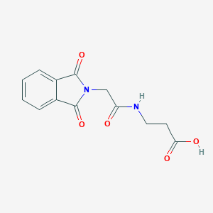 molecular formula C13H12N2O5 B108400 Pht-Gly-Beta-Ala-Oh CAS No. 17896-84-3