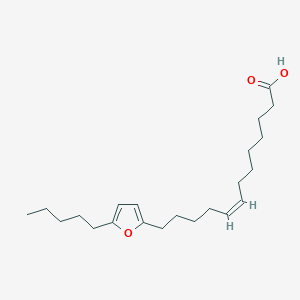 molecular formula C22H36O3 B10840014 13-(5-n-Pentylfuran-2-yl)tridec-8(Z)-enoic acid 
