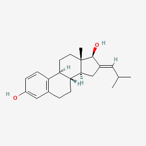 molecular formula C22H30O2 B10840063 16-Isobutylidene-estradiol 