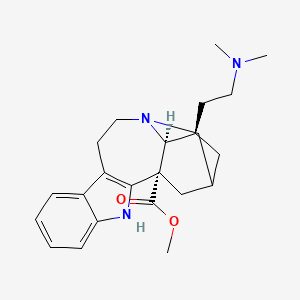 molecular formula C23H31N3O2 B10840111 18-Dimethylaminocoronaridine 