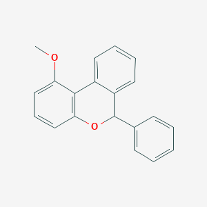 molecular formula C20H16O2 B10840403 1-Methoxy-6-phenyl-6H-benzo[c]chromene 
