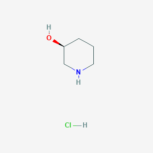 molecular formula C5H12ClNO B108412 (S)-3-Hydroxypiperidine hydrochloride CAS No. 475058-41-4