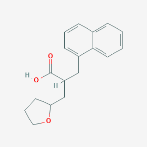 3-(Naphthalen-1-yl)-2-((tetrahydrofuran-2-yl)methyl)propanoic acid