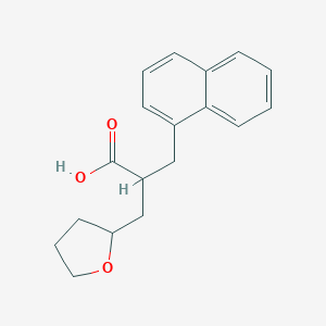 molecular formula C18H20O3 B108413 3-(萘-1-基)-2-((四氢呋喃-2-基)甲基)丙酸 CAS No. 25379-26-4