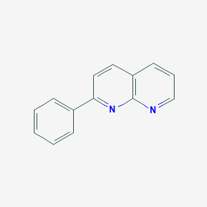 molecular formula C14H10N2 B10842077 2-Phenyl-1,8-naphthyridine 