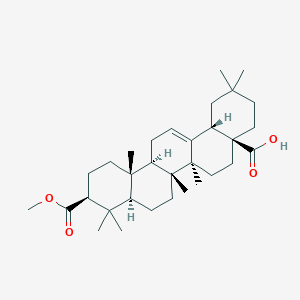 molecular formula C32H50O4 B10842135 3 beta-O-acetyloleanolic acid 