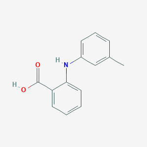 molecular formula C14H13NO2 B108422 N-(3-甲基苯基)邻氨基苯甲酸 CAS No. 16524-22-4