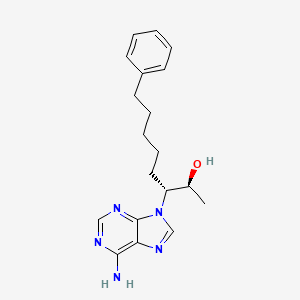 molecular formula C19H25N5O B10842513 3-(6-Amino-purin-9-yl)-8-phenyl-octan-2-ol 