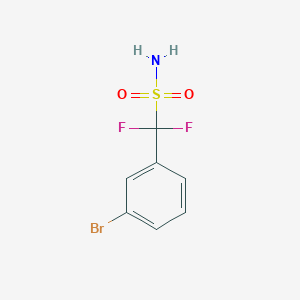 molecular formula C7H6BrF2NO2S B10842932 3-Bromophenyl-difluoromethanesulfonamide 