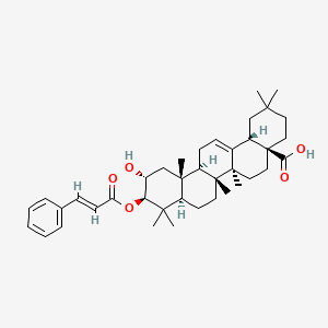 molecular formula C39H54O5 B10843187 3-trans-p-Coumaroyl maslinic acid 