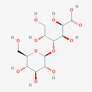 molecular formula C12H22O12 B108432 Cellobionic acid CAS No. 534-41-8