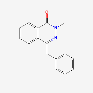 molecular formula C16H14N2O B10844055 4-Benzyl-2-methyl-1(2H)-phthalazinone CAS No. 51107-08-5