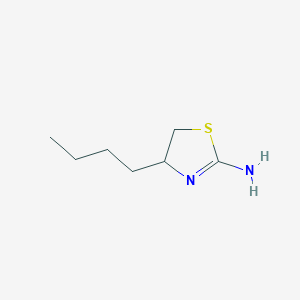 molecular formula C7H14N2S B10844123 4-Butyl-thiazolidin-(2E)-ylideneamine 