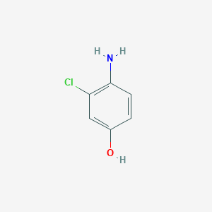 molecular formula C6H6ClNO B108459 4-Amino-3-chlorophenol CAS No. 17609-80-2