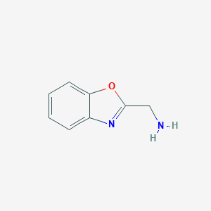 molecular formula C8H8N2O B010846 苯并[D]恶唑-2-基甲胺 CAS No. 101333-98-6