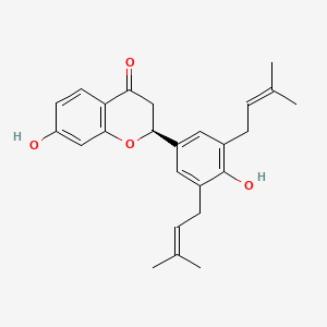 molecular formula C25H28O4 B10846176 abyssinone-IV 