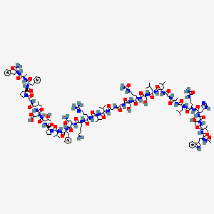 molecular formula C159H244N44O41 B10846462 Ac-WVTH[Cit]LAGLLS[Cit]SGGVVRKNFVPTDVGPFAF-NH2 